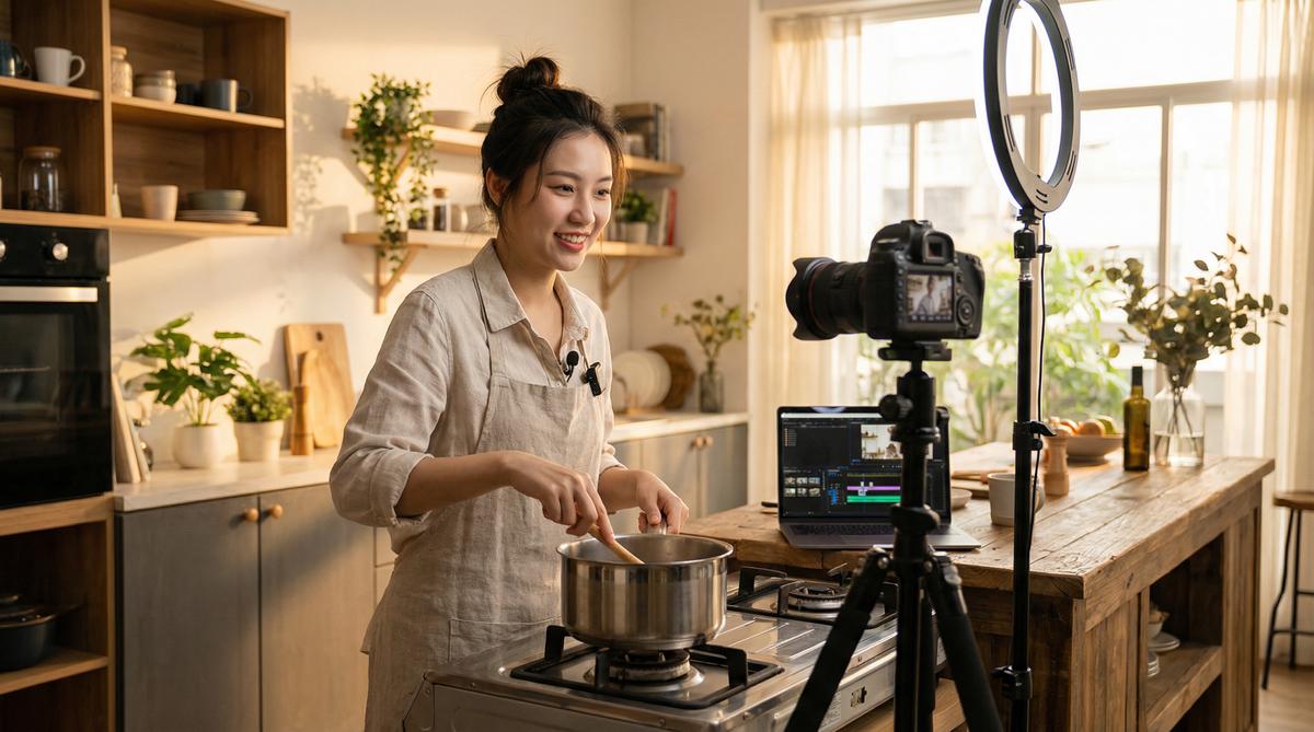 海角社区VLOG-美食视频